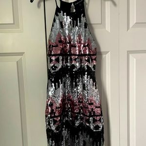 sparkly homecoming dress